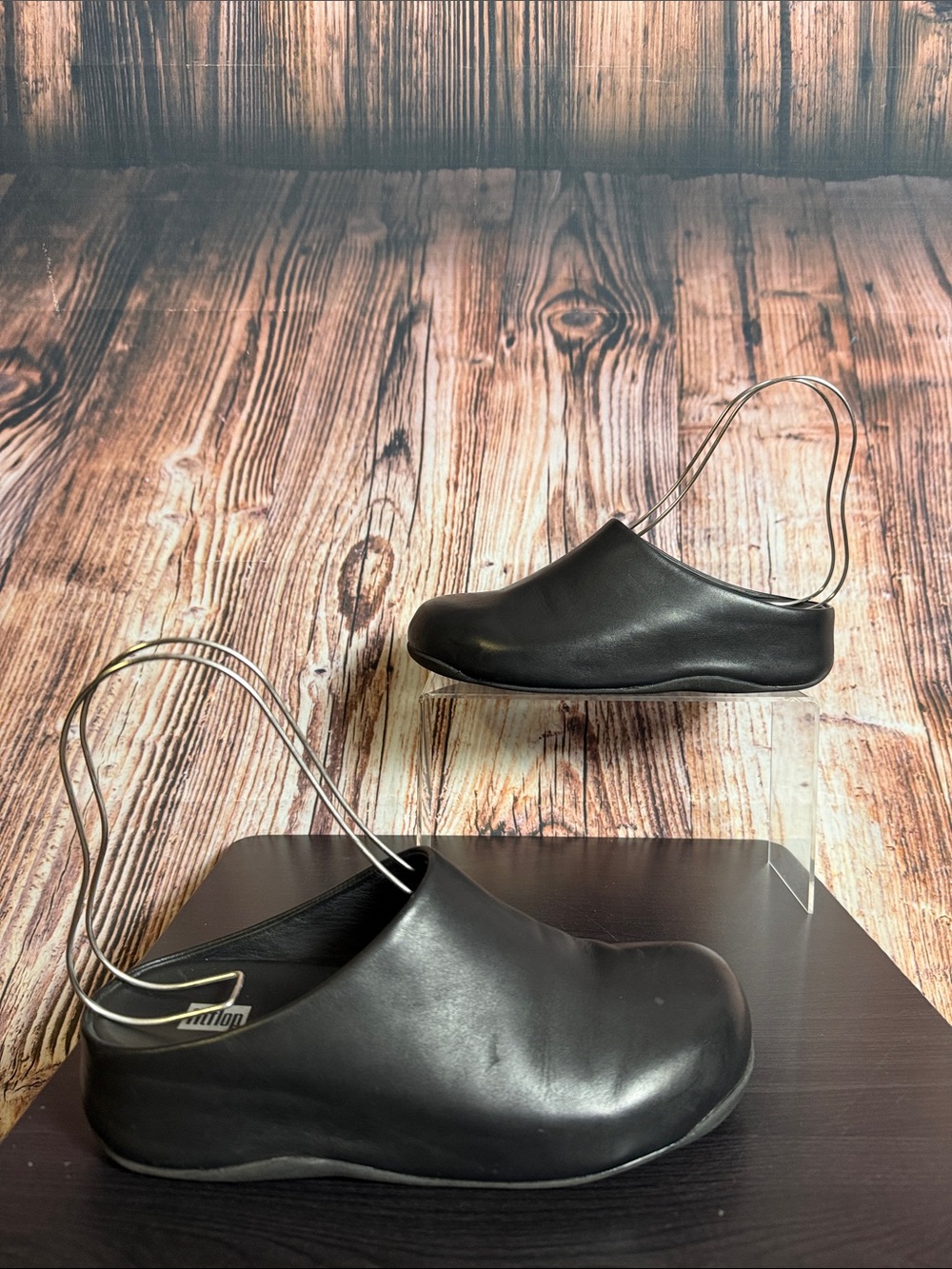 Fitflop Shuv Leather Clogs Womens Sz 7